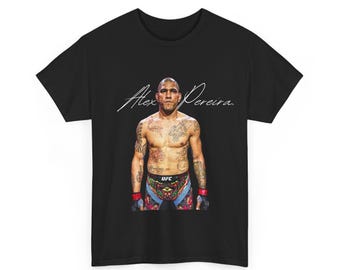 Alex Pereira Vintage Shirt - Bootleg Vintage High Quality Tee MMA UFC Fighter