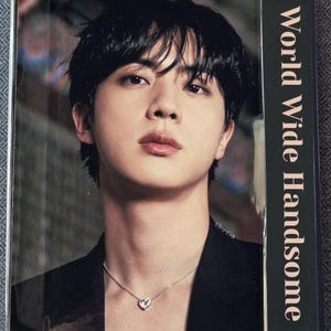 Jin Photocard Binder - Etsy
