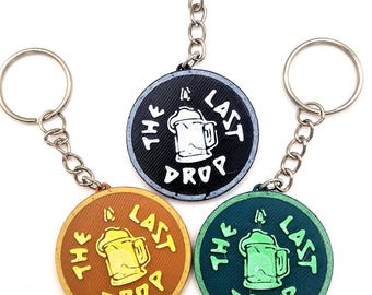 The Last Drop Keyring: Arcane League of Legends Inspired 3D Printed Charm