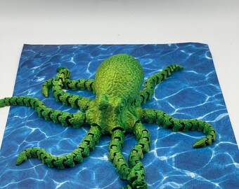 Polvo articulado: Pequeno brinquedo flexível