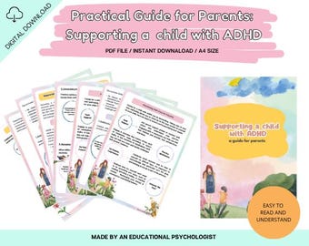 Printable ADHD Parenting Guide Pdf – Neurodivergent Child Strategies – Behaviour Support for Adhd & Send Families