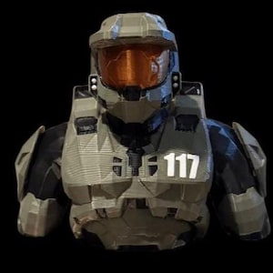 Halo Master-chief Bust STL