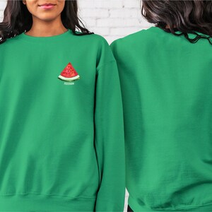 Freedom Watermelon Sweatshirt, Free Palestine Sweatshirt, Human Rights Tee, Stand With Palestine, Gaza Tee, You Will Never Walk Alone