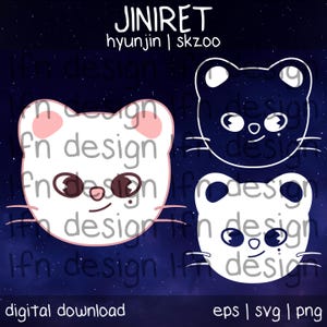 Stray Kids SKZOO Jiniret SVG-Pack