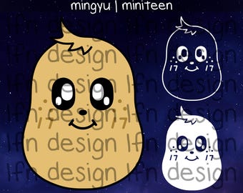 セブンティーン ミニティーン キムジャ SVG パック - Etsy 日本