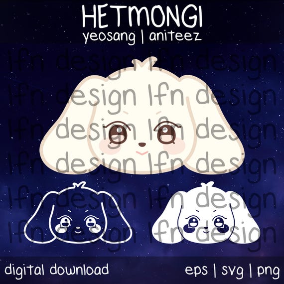 ATEEZ Aniteez Hetmongi SVG Pack - Etsy