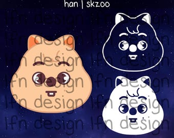 Stray Kids SKZOO Han Quokka SVG-pakket