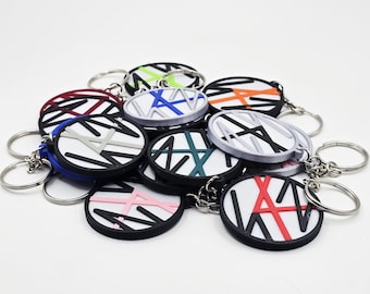 Stray Kids-logo - 3D-geprinte SKZ Stay KPop-sleutelhanger