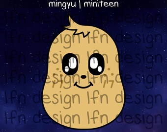 Seventeen Miniteen Kimja SVG Pack - Etsy