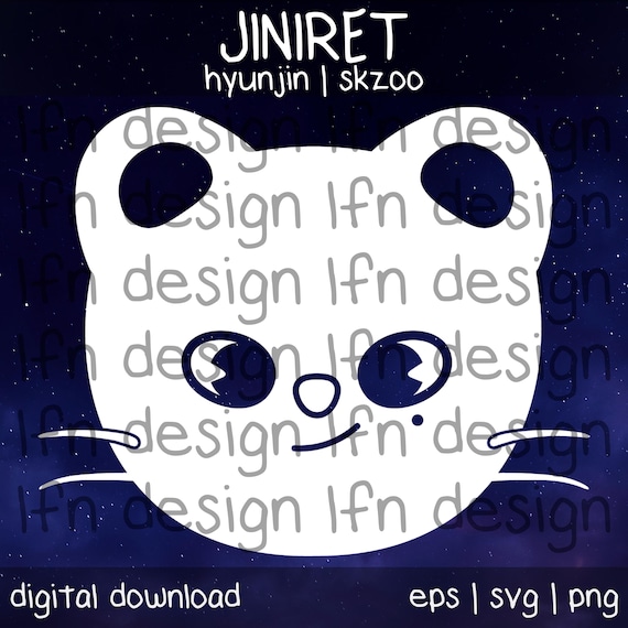 Stray Kids SKZOO Jiniret SVG Pack - Etsy