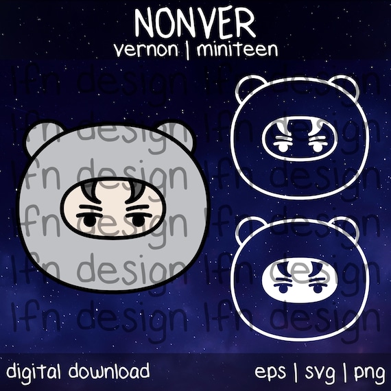 Seventeen Miniteen Nonver SVG Pack - Etsy