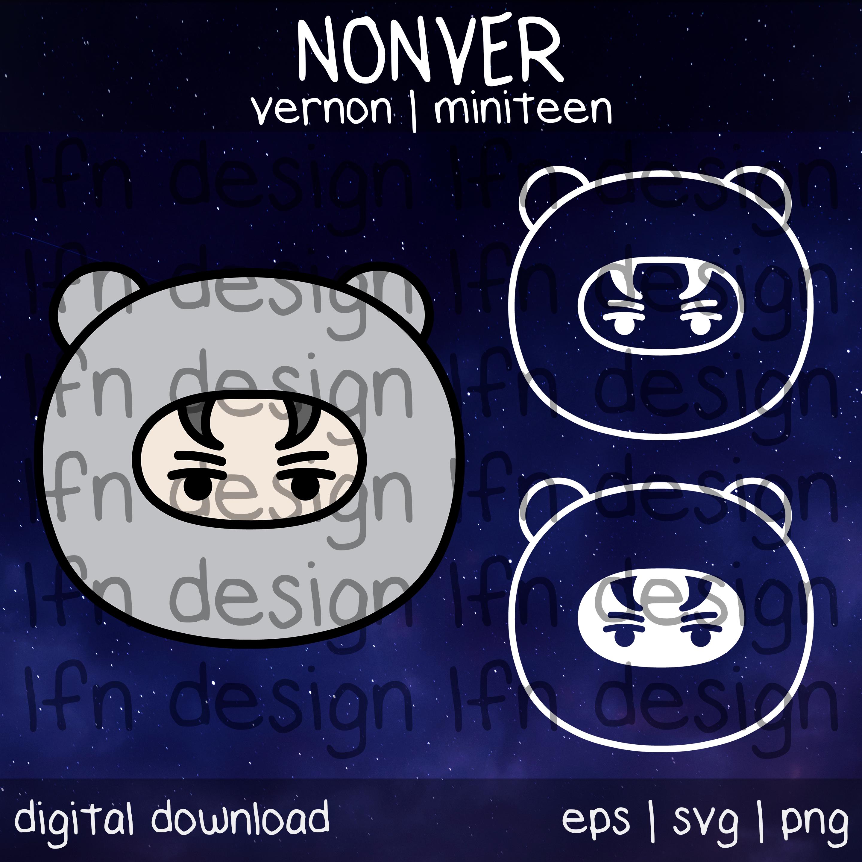 Seventeen Miniteen Nonver SVG Pack - Etsy