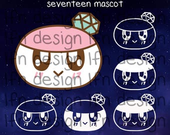 その他 miniteen doa Seventeen Miniteen DOA SVG Pack - Etsy