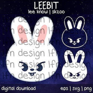 Stray Kids SKZOO Leebit SVG Paket