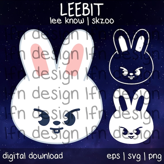 Stray Kids SKZOO Leebit SVG Pack - Etsy