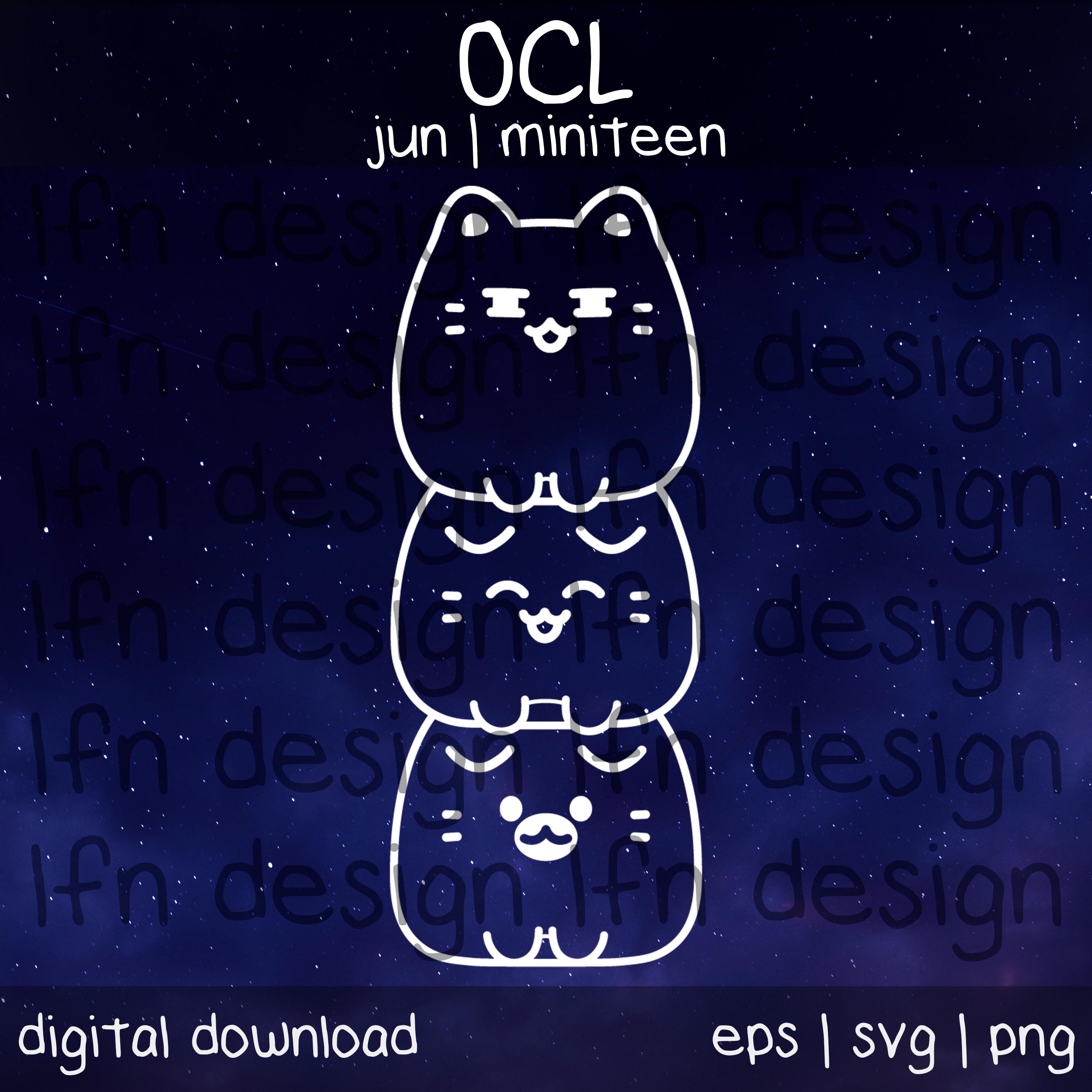 Seventeen Miniteen OCL SVG Pack - Etsy