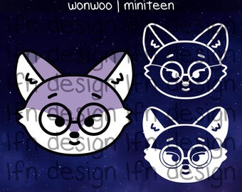 Seventeen Miniteen Foxdungee SVG Pack - Etsy