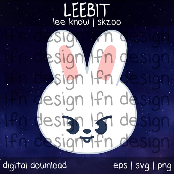 Stray Kids SKZOO Leebit SVG Pack - Etsy
