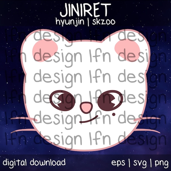 Stray Kids SKZOO Jiniret SVG Pack - Etsy