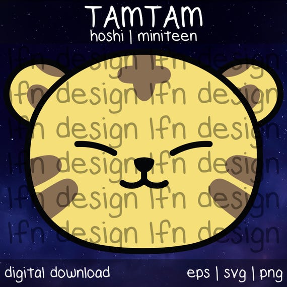 17 ミニティーン タムタム SVG パック - Etsy 日本