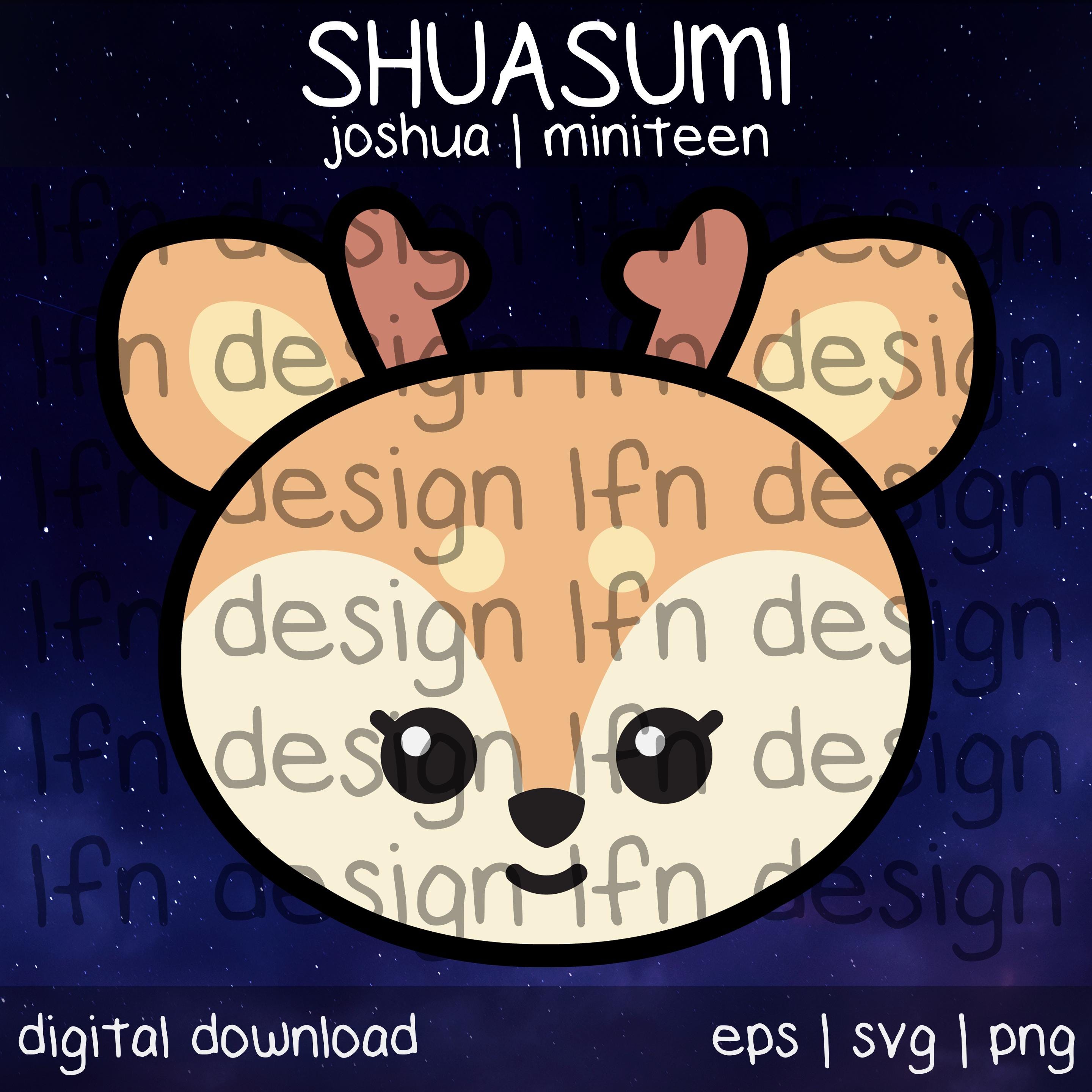 Seventeen Miniteen Shuasumi SVG Pack - Etsy