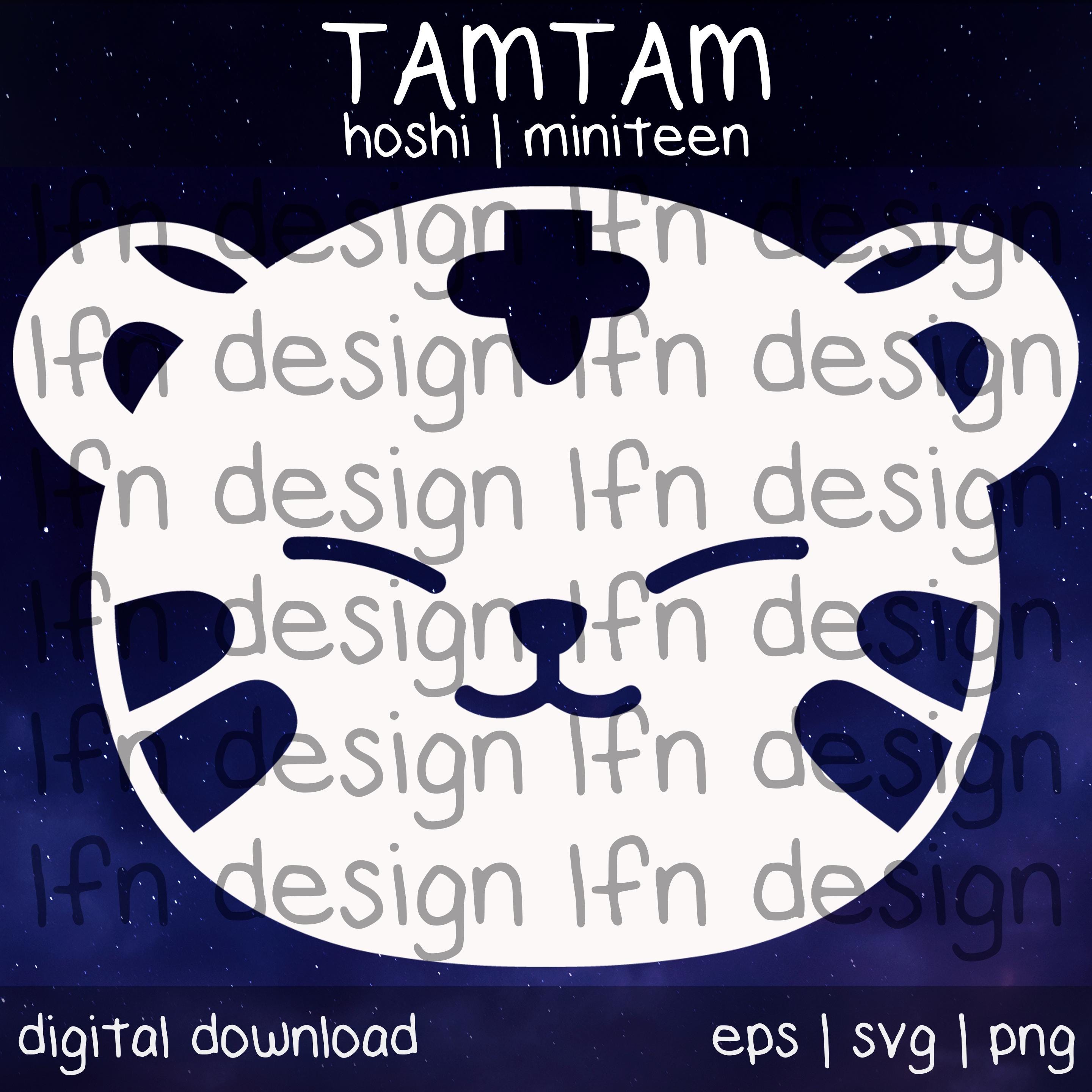 17 ミニティーン タムタム SVG パック - Etsy 日本