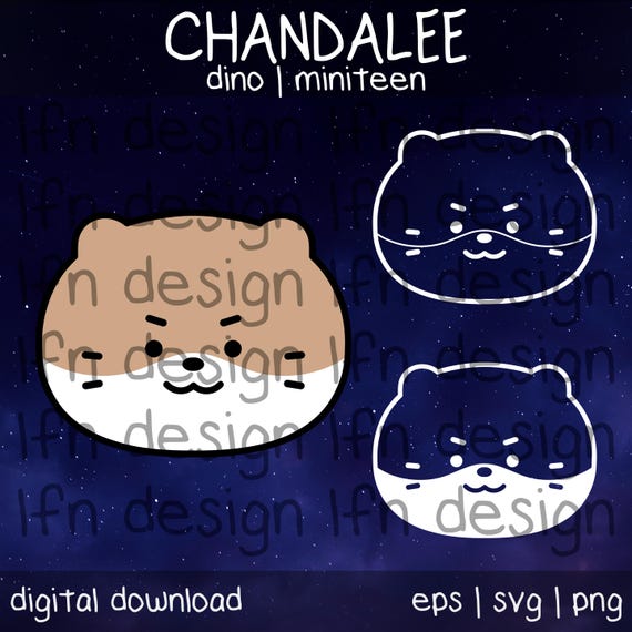 Seventeen Miniteen Chandalee SVG Pack - Etsy