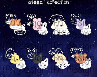 ATEEZ Aniteez SVG-collectiebundel
