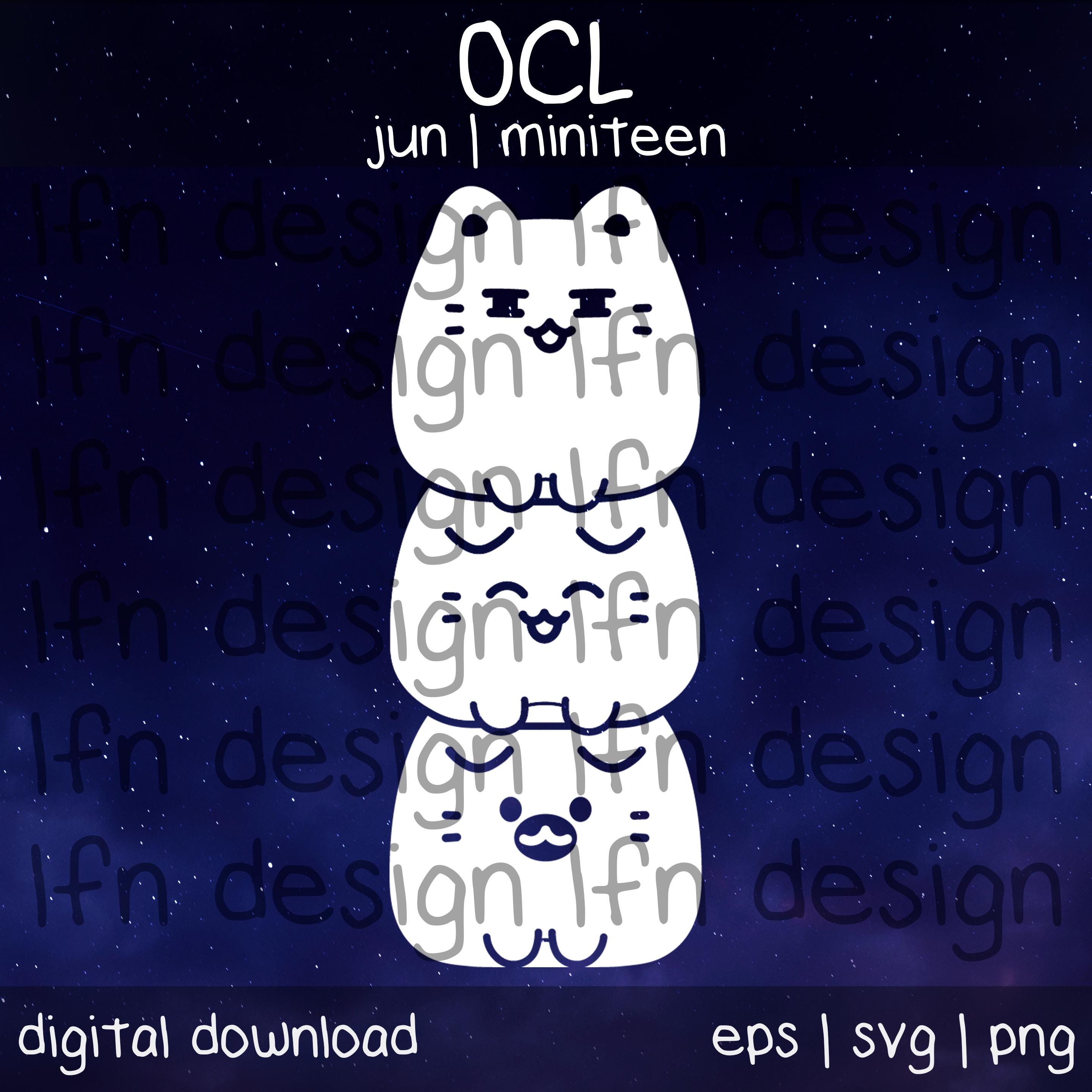 Seventeen Miniteen OCL SVG Pack - Etsy