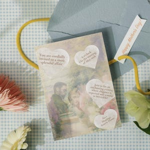 Bridgerton Birthday Invitation: Regal Party Invite Template (PDF)