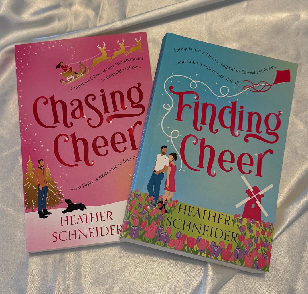 Chasing Cheer Chasing Cheer AND Finding Cheer Signed Paperback Set - Etsy