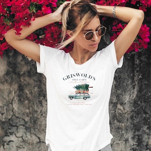 Griswolds Tree Farm Shirt, Griswold&#39;s Christmas Family Tshirt, Cute Christmas Shirt, Xmas Family Gift, Holiday Shirt Woman, Griswold Tee