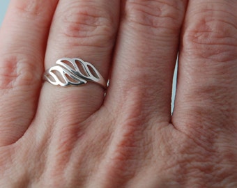 Special listing for Judy Angel Wings Ring / Adjustable Sterling Silver Angel Wings