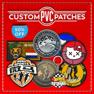 Customize PVC patch | Rubber patches | Custom Silicon Patches | Morale patch | Custom PVC Patch Hook & Loop | Rubber badge | Iron on badges