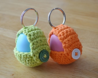 Crochet Pattern - Keychain EOS Lip Balm Holder