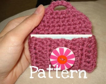 PDF Pattern Crochet Business Card Holder - Etsy