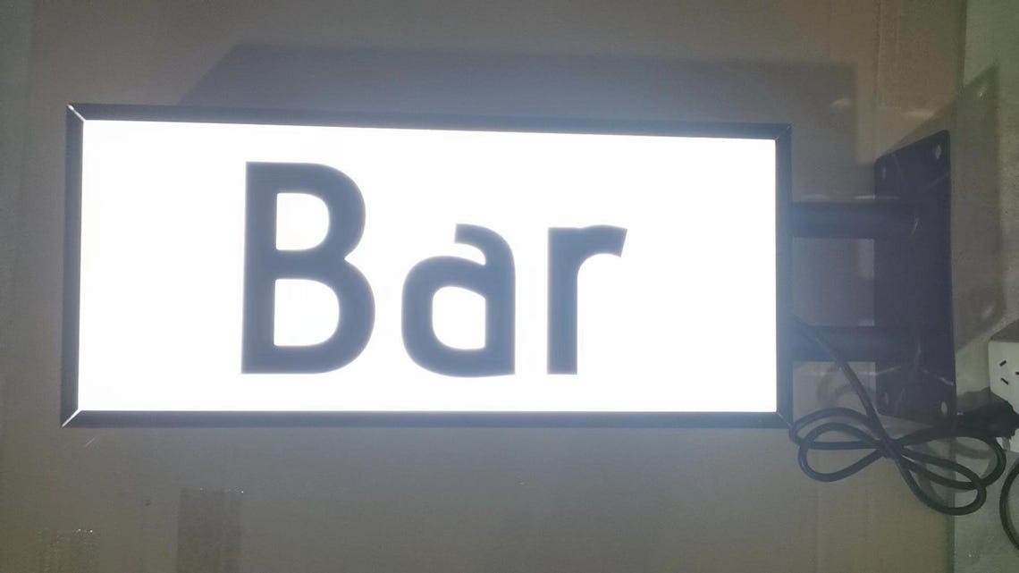Rectangle Light Box, Custom Sign,store Front Sign,outdoor Sign, Double ...