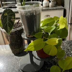 3-Tier Metal Stand (Gray)