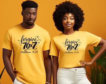 Transferencia de serigrafía monocromática Forgive 70x7, Christian, Hustle (Lista para prensar)