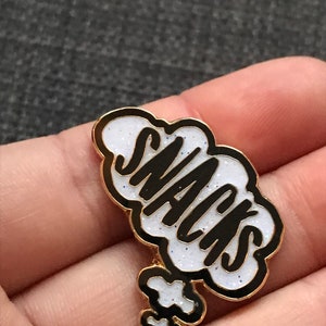 Snacks Daydream Enamel Pin image 3