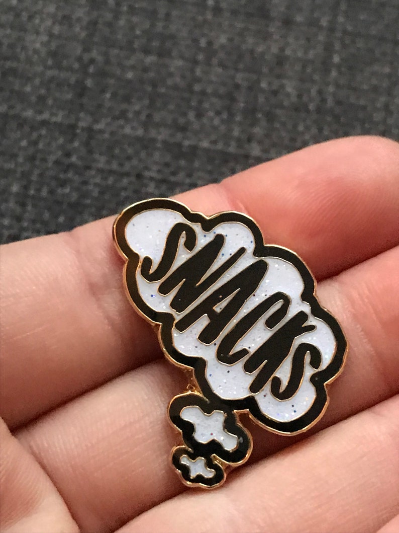 Snacks Daydream Enamel Pin image 3