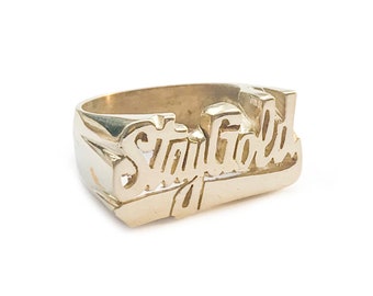 Stay Gold Ring