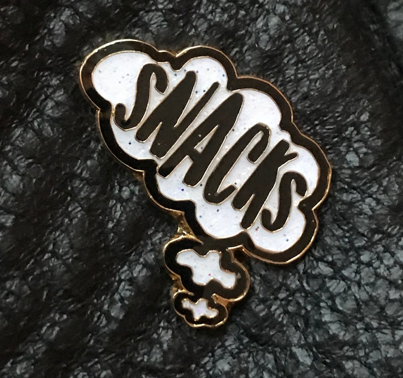 Snacks Daydream Enamel Pin image 1