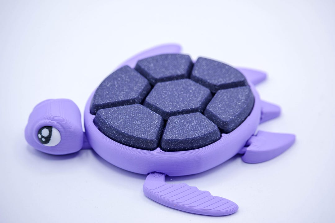 Sea Turtle Shell Clicker – Satisfying Fidget Toy for ADHD, Focus, and ...