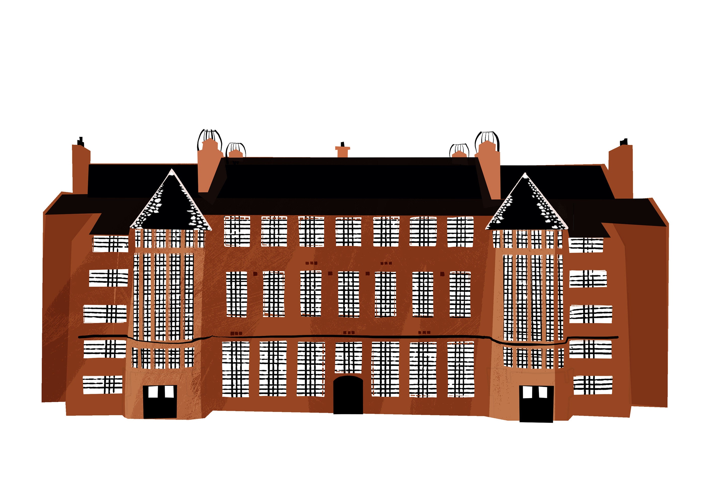 Mackintosh Scotland Street School Building Print Scottish Etsy UK mackintosh-scotland-street-school-building-print-scottish-etsy-uk