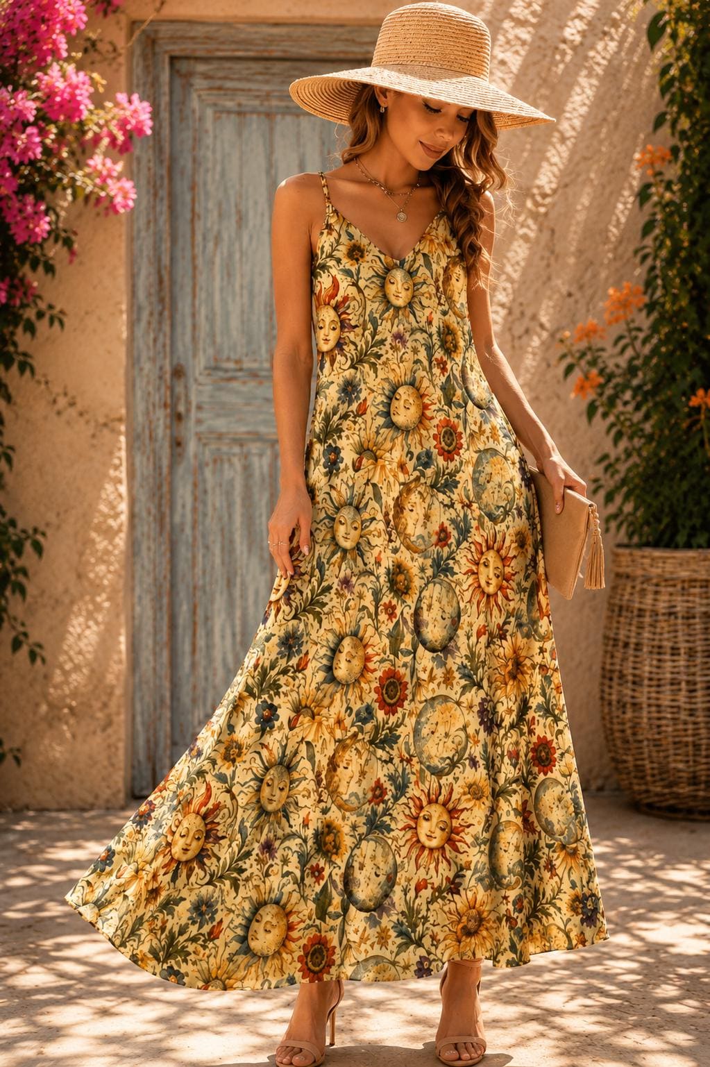 Vintage Style Sun Dress
