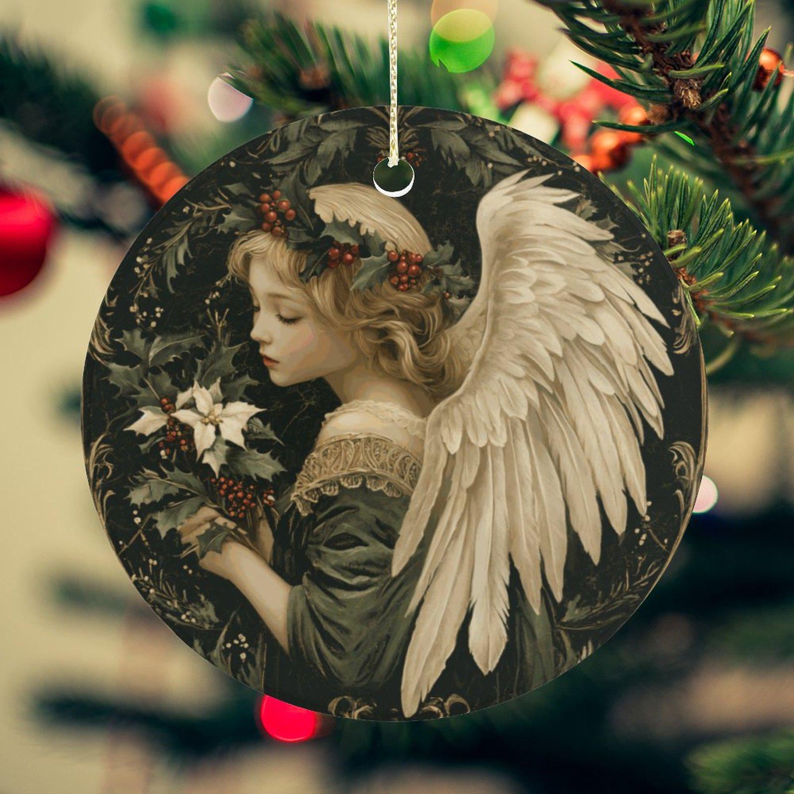 Cloche décorative artisanale La Magie de Noël fait main en France Cloche décorative artisanale La Magie de Noël fait main en France