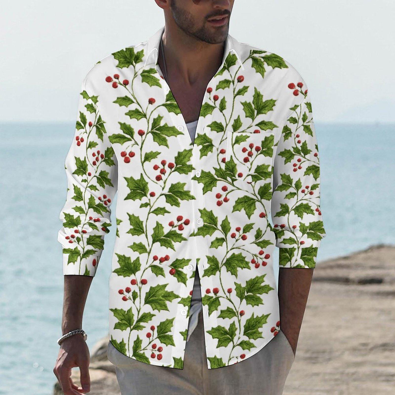 mens holiday dress shirts White All it needs is you wearing it! IZOD Holiday Tartan Long Sleeve