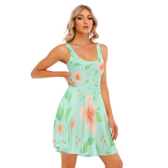 mint green tank dress Mint Tank Midi Dress