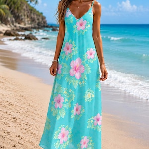 boho hawaiian dresses Hawaiian Sunset Maxi Dress Just Make Them Jealous